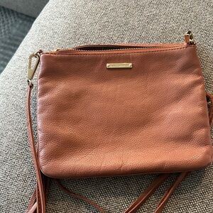 Rebecca Minkoff Tan Leather Crossbody Bag